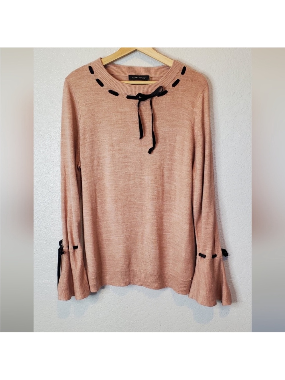Ivanka Trump sweater Blush Knit